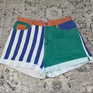 BDG colorblock shorts